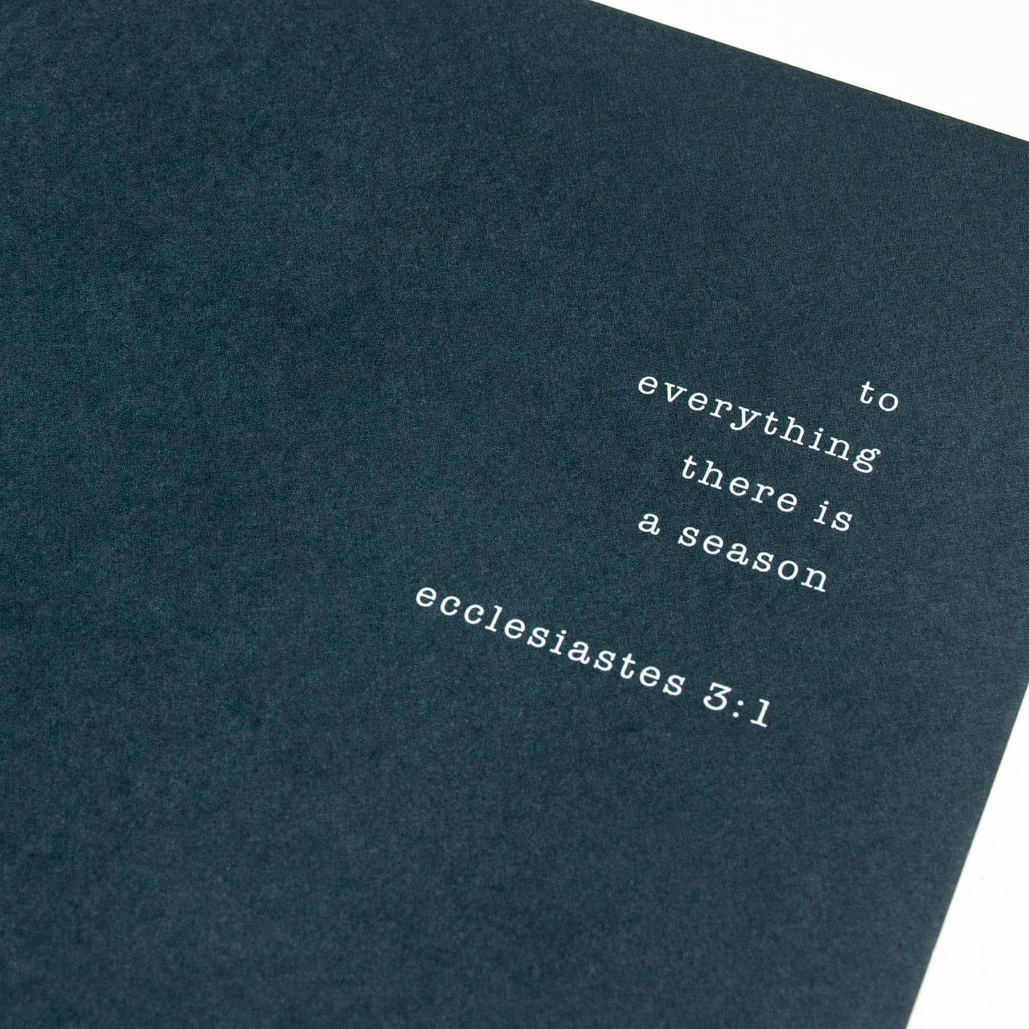 Navy Church Notes Bible Study Notebook