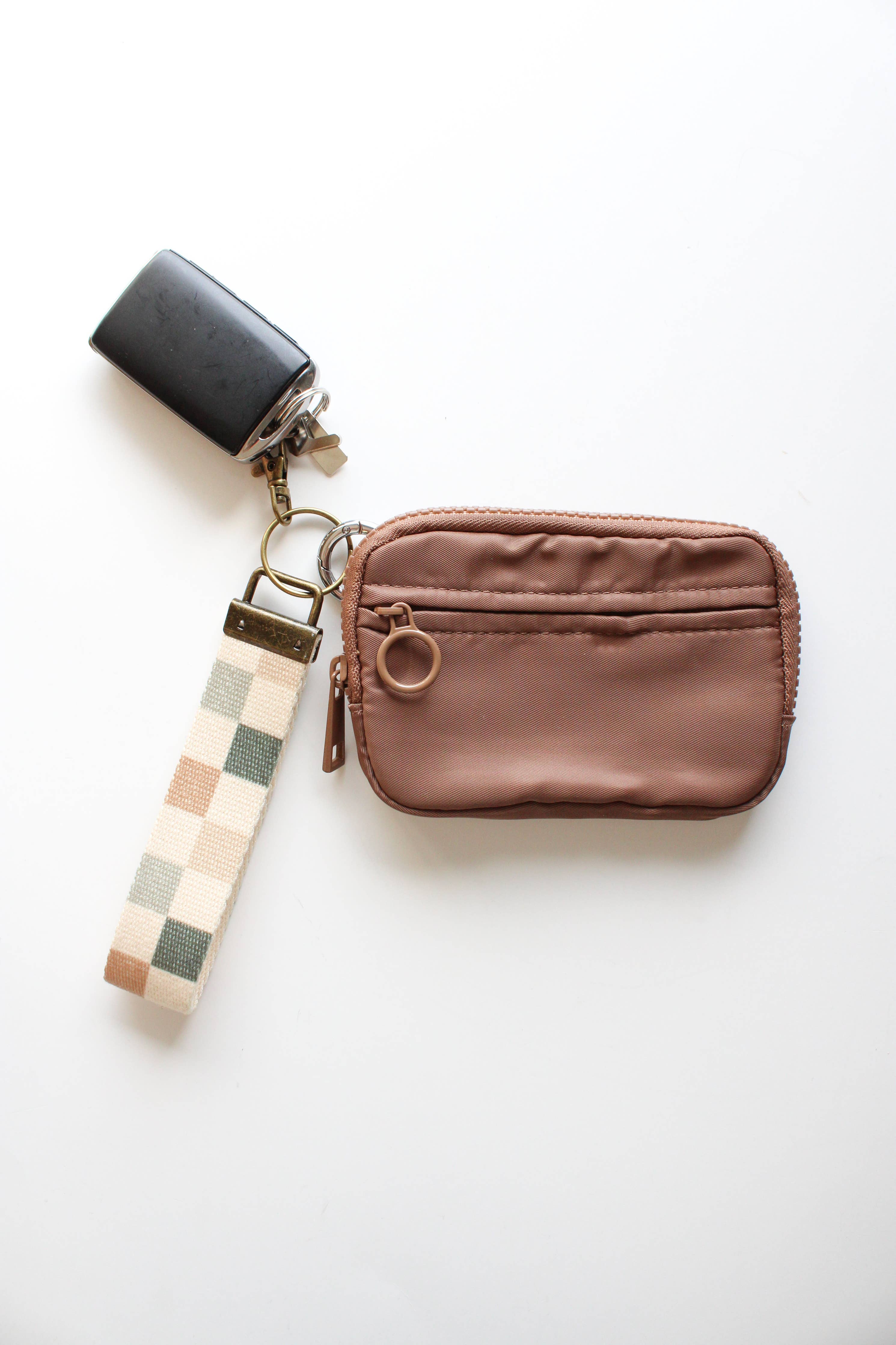 Brown Compact Card Holder
