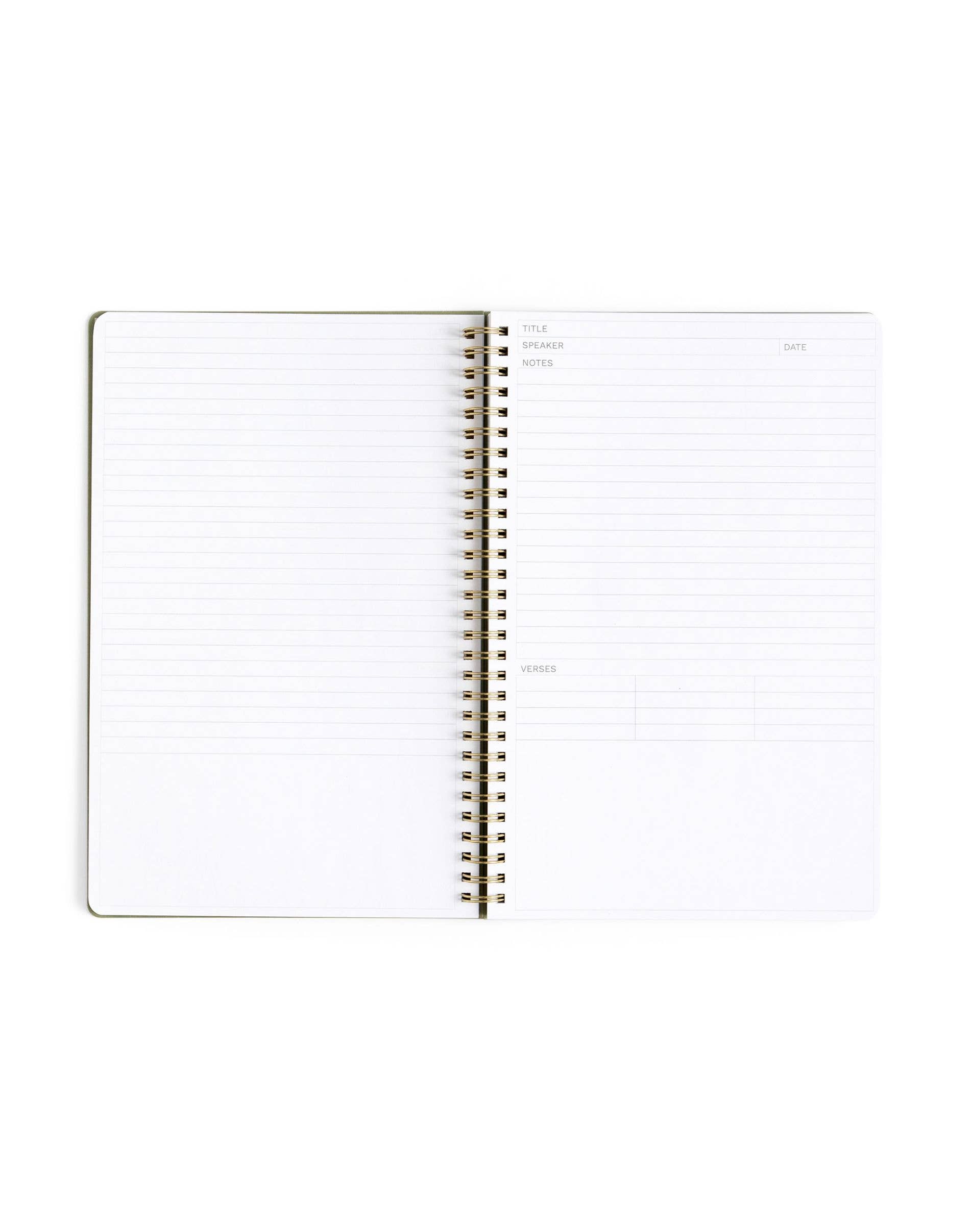 Olive Church Notes Bible Reference Notebook with Maps