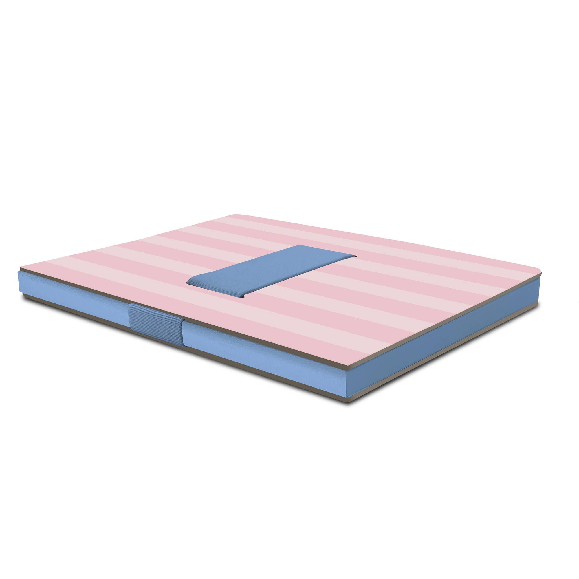 Pink Stripes Casey Notebook with Phone Loop