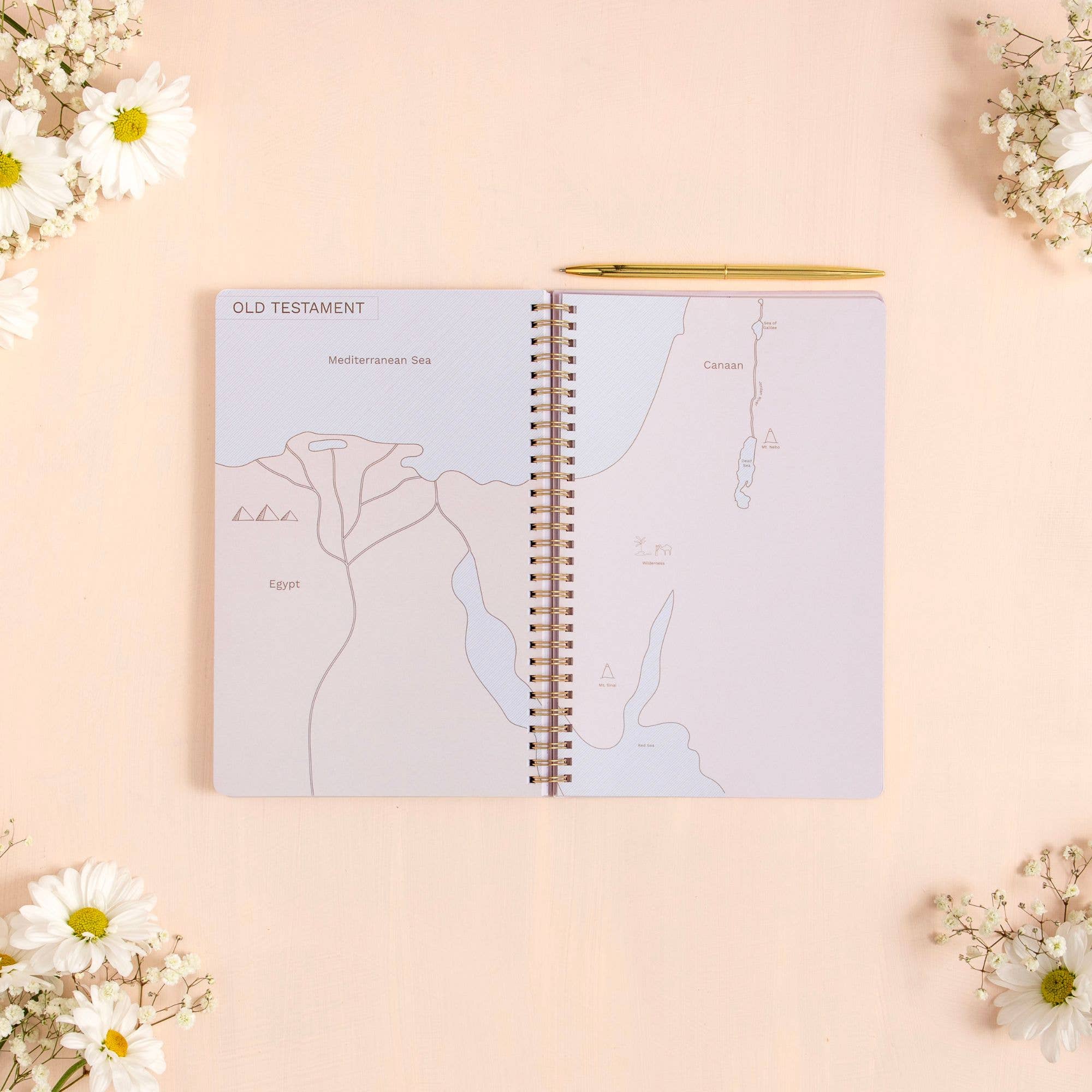 Olive Church Notes Bible Reference Notebook with Maps