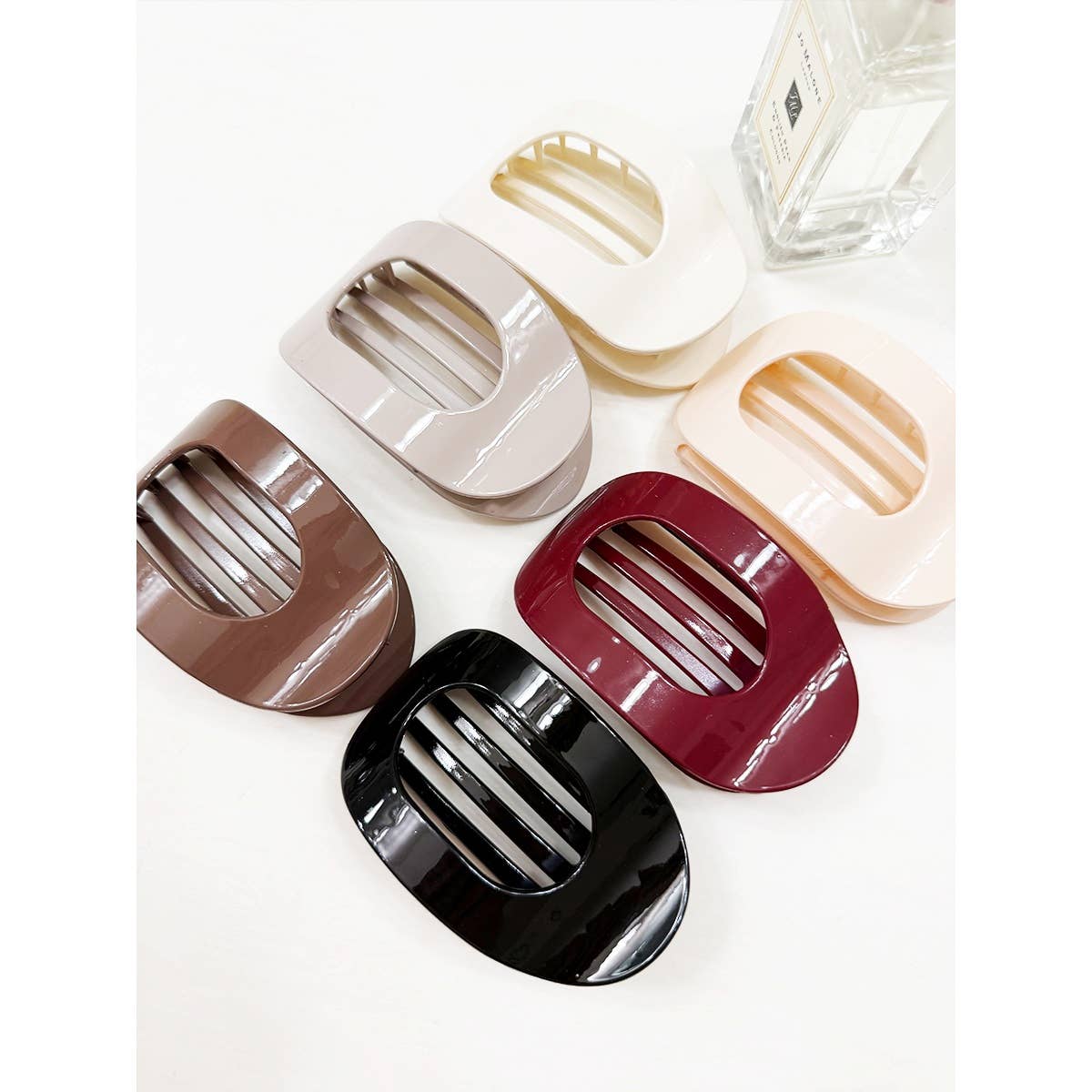Glossy French Concord Hair Clips