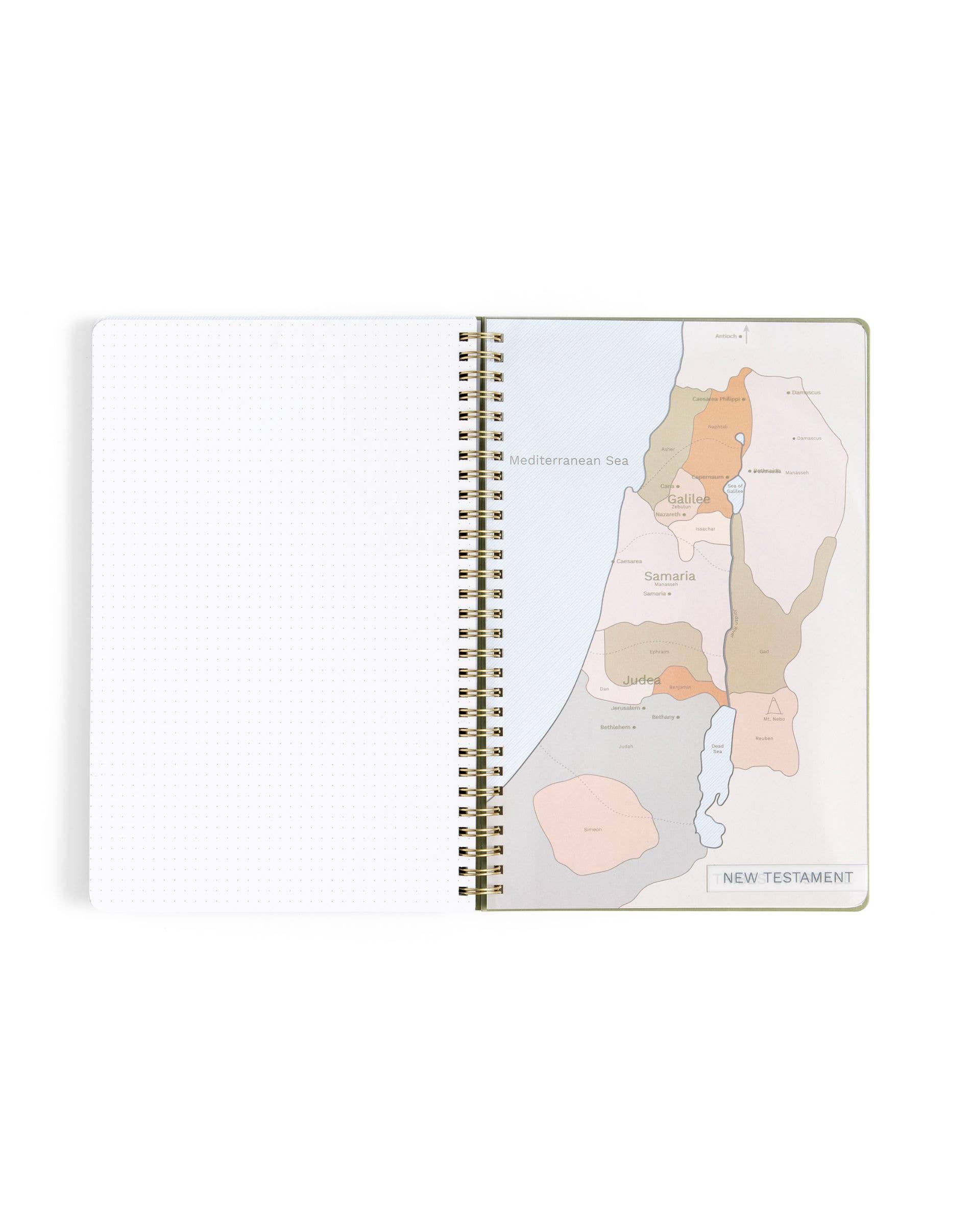 Olive Church Notes Bible Reference Notebook with Maps