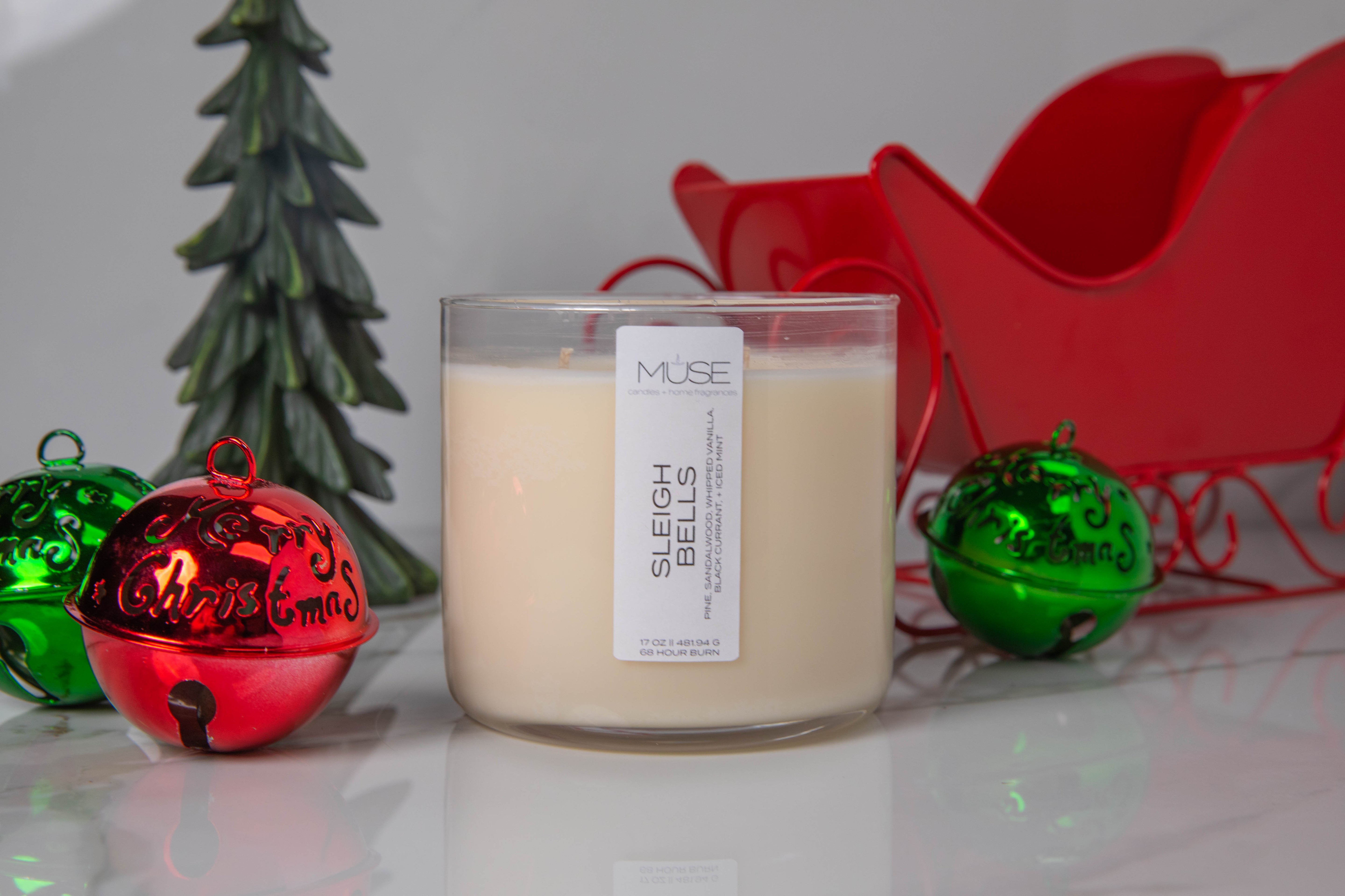 Sleigh Bells - Soy Wax Candle