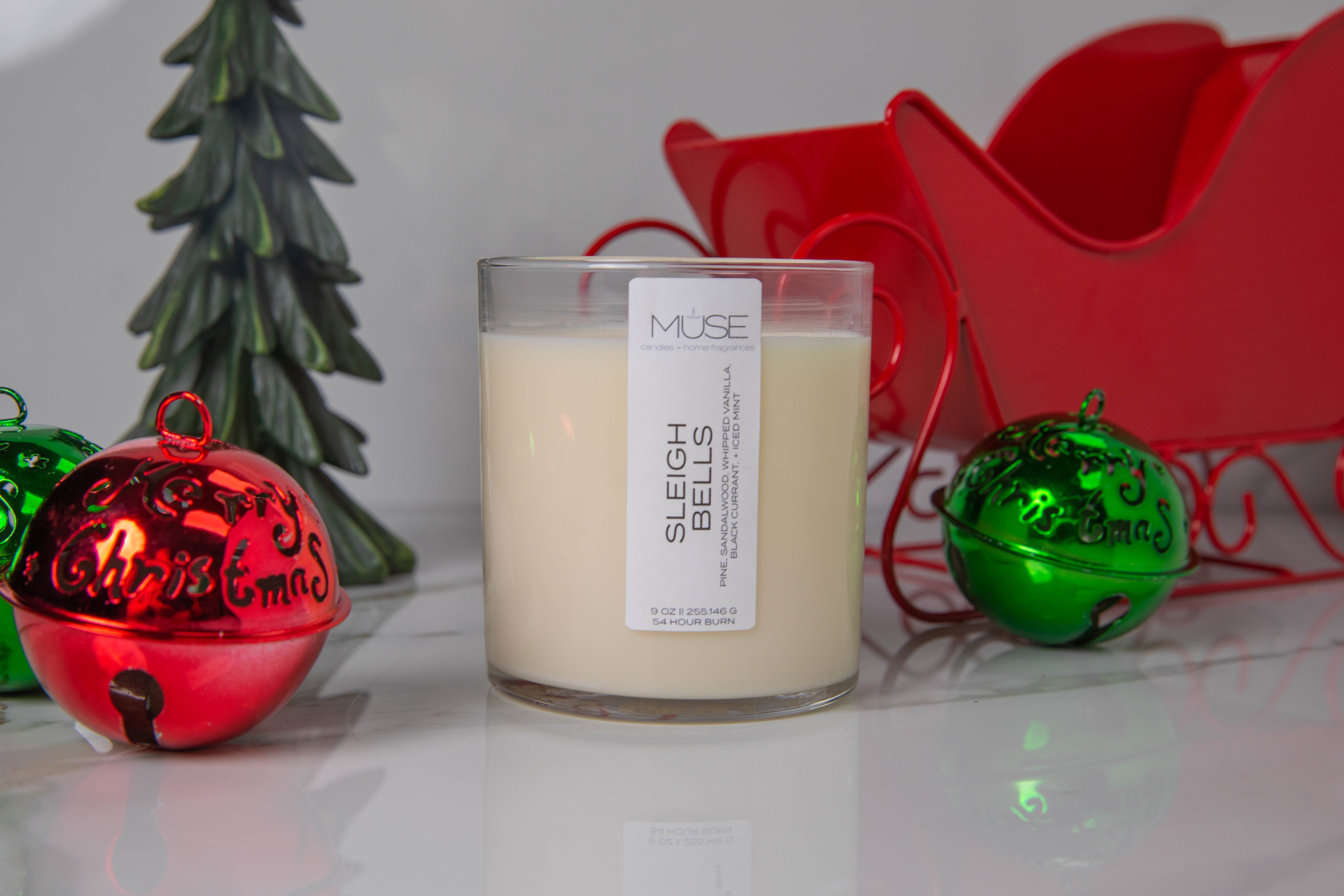Sleigh Bells - Soy Wax Candle