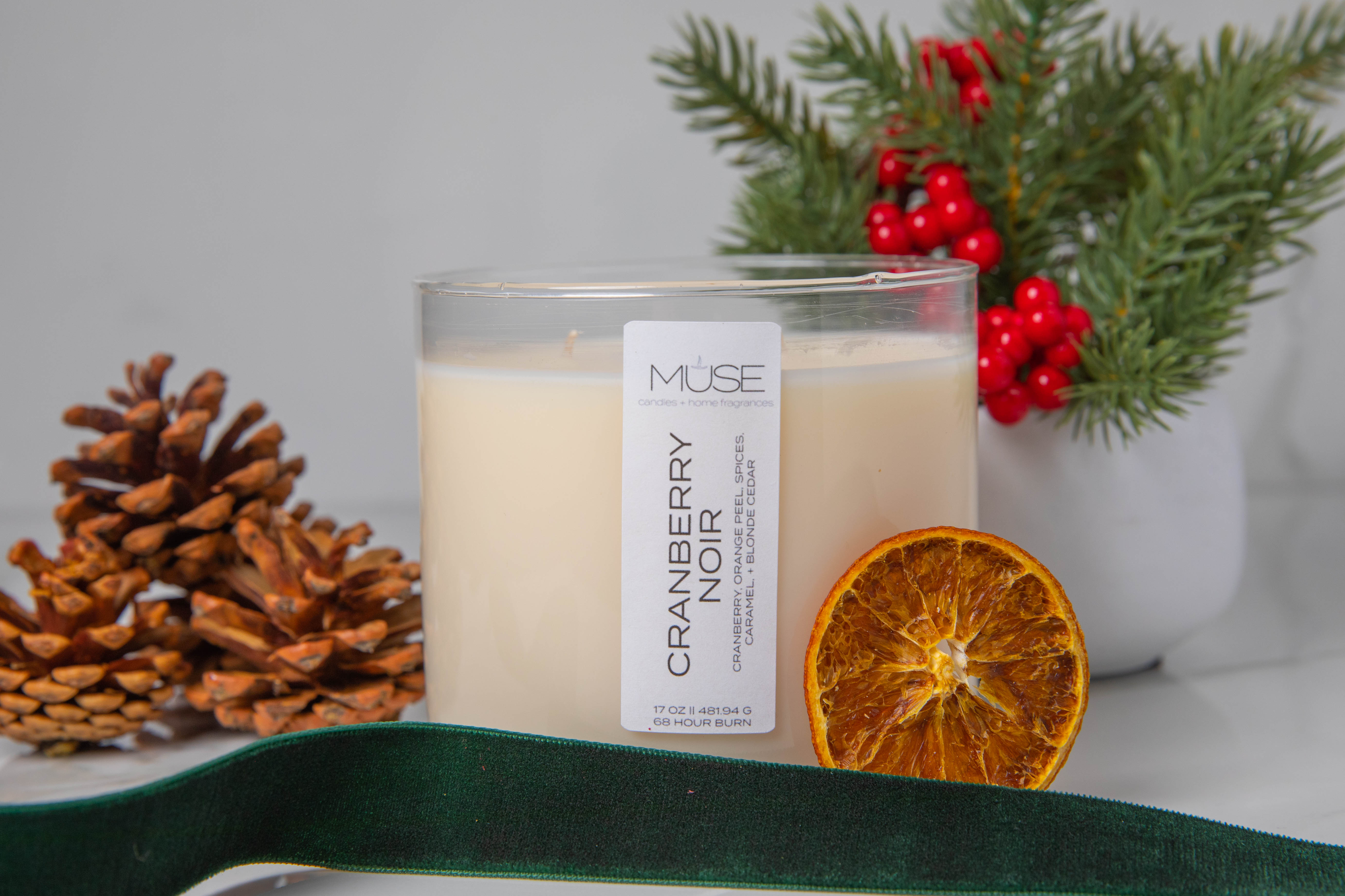Cranberry Noir - Soy Wax Candle