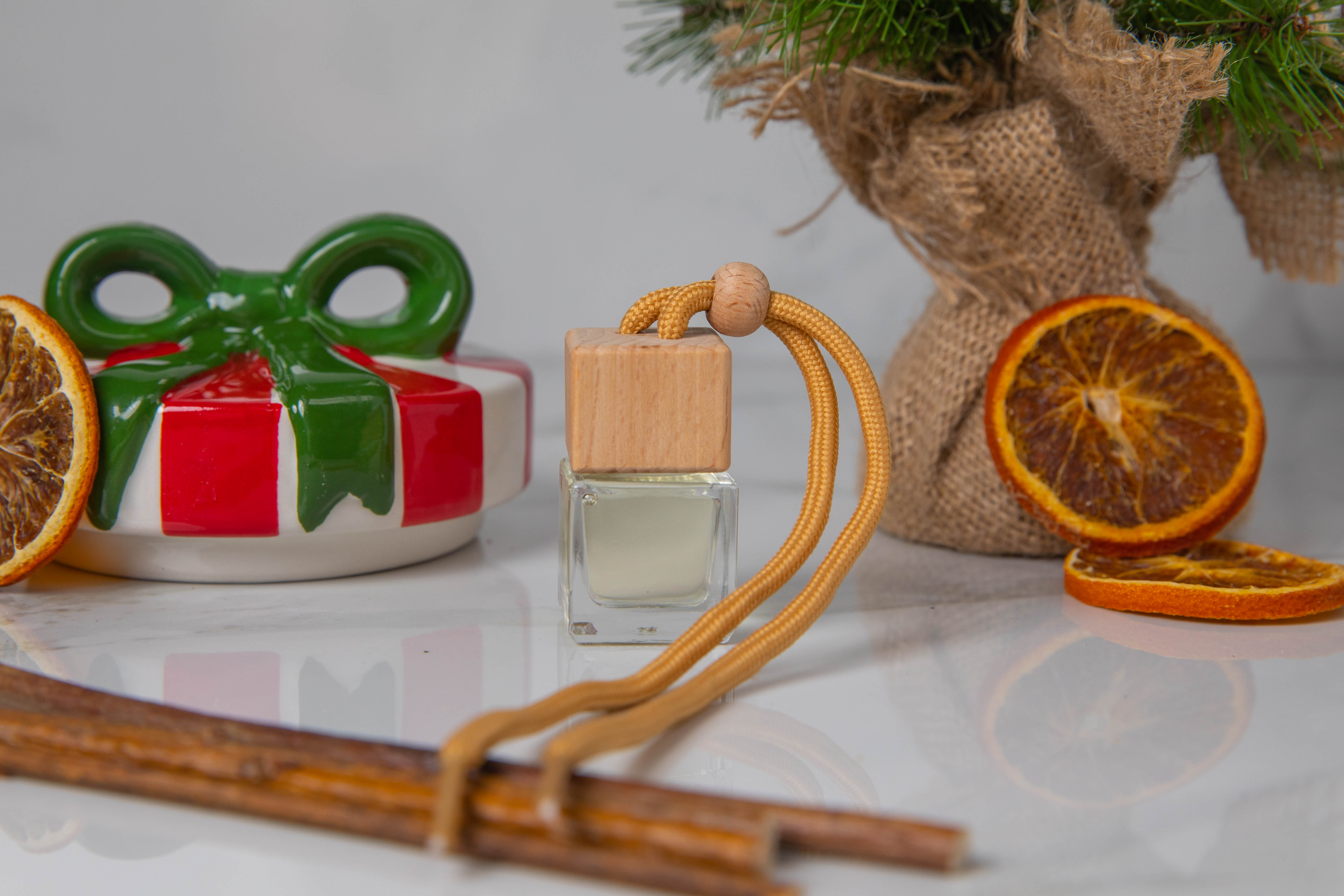 Christmas Morning - Hanging Car Freshener