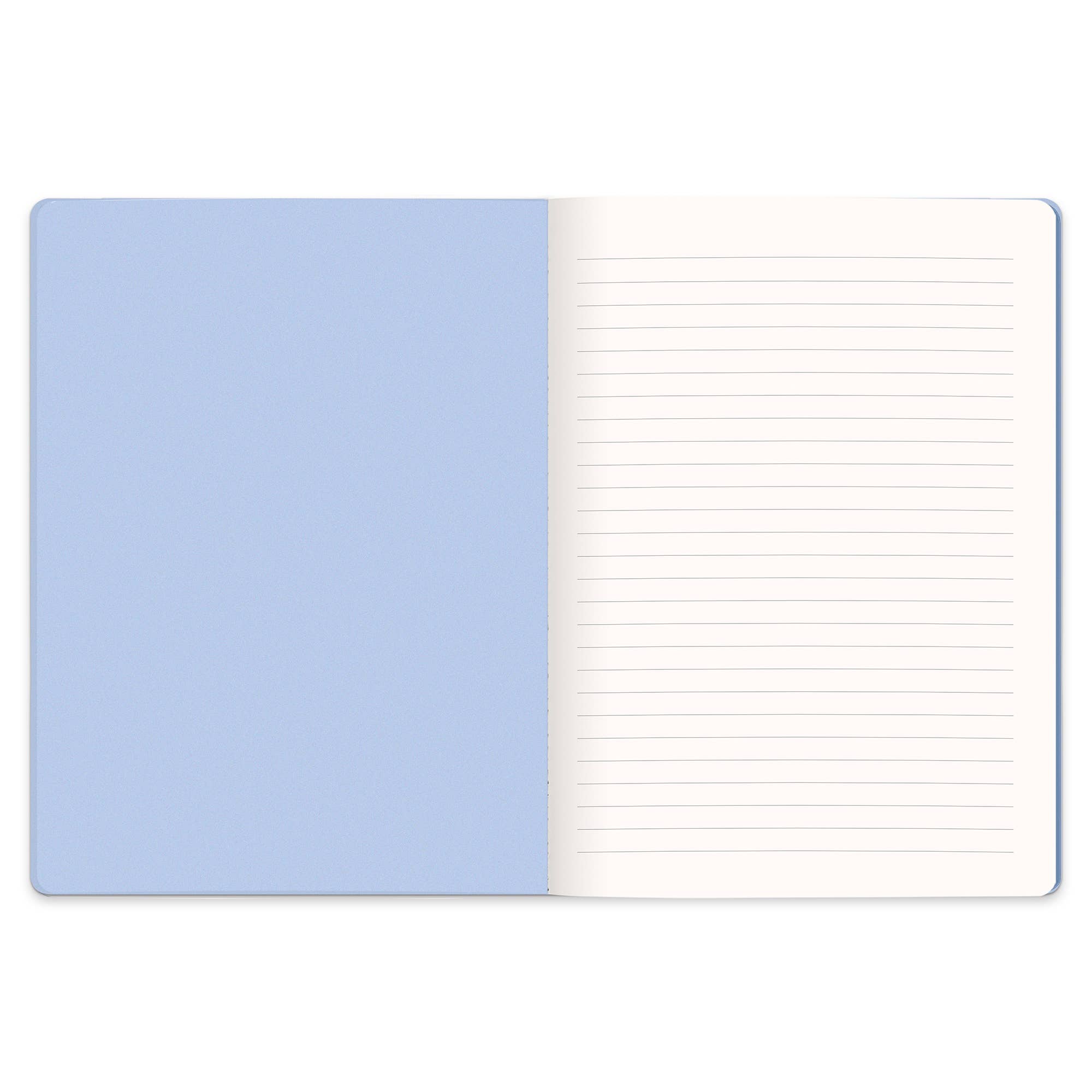 Pink Stripes Casey Notebook with Phone Loop