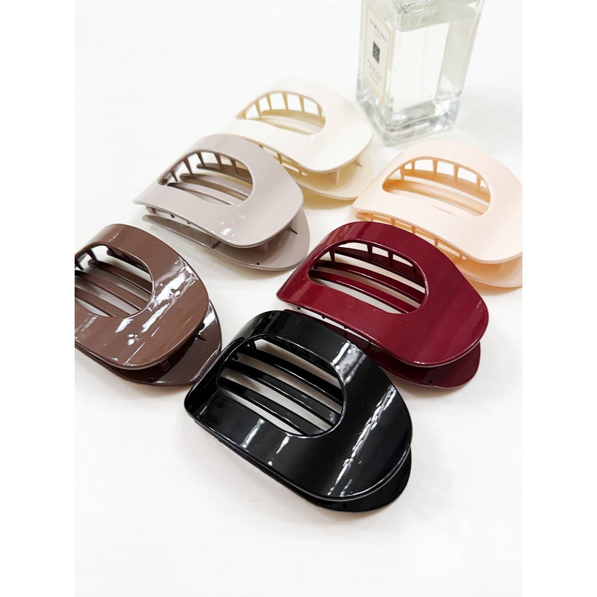 Glossy French Concord Hair Clips