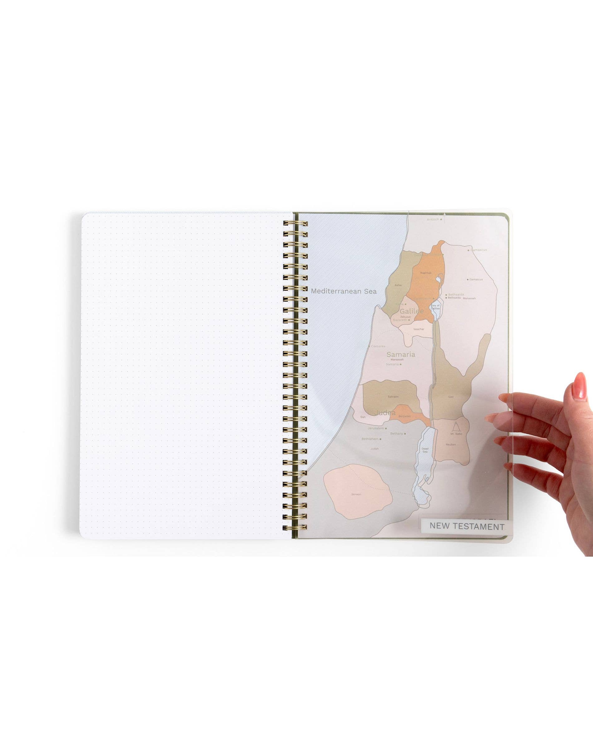 Olive Church Notes Bible Reference Notebook with Maps