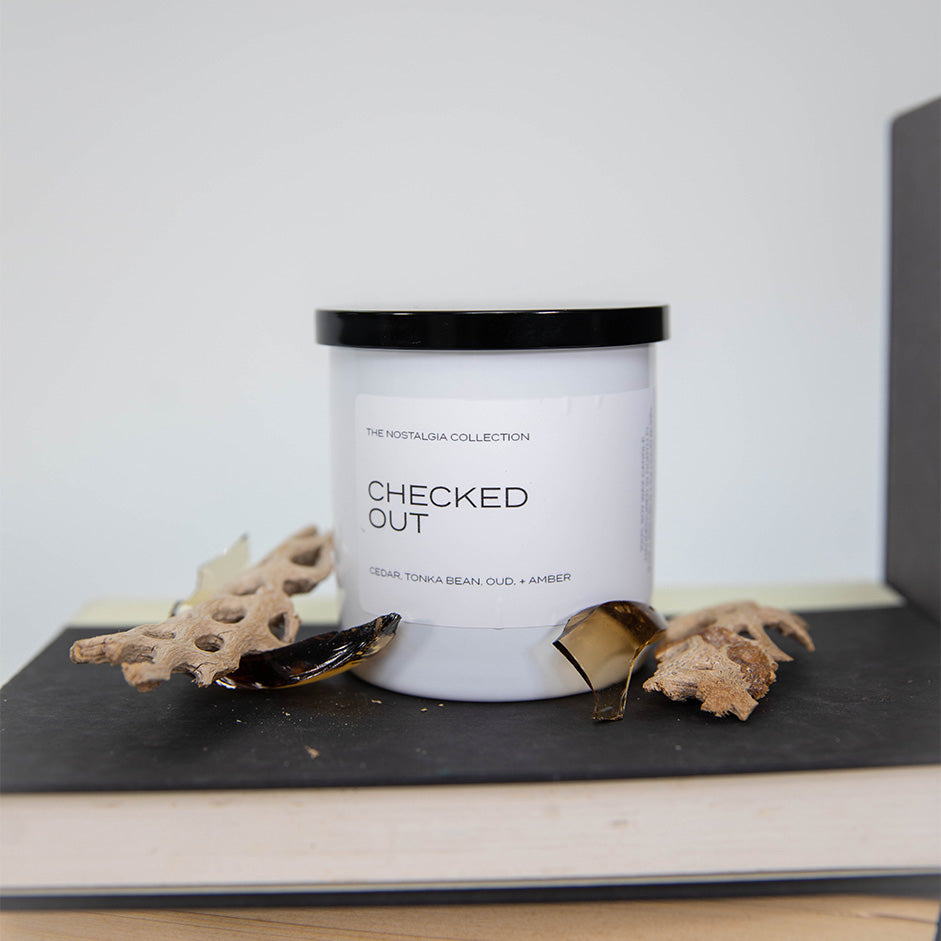 Checked Out - Soy Wax Candle