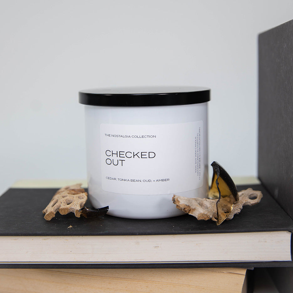 Checked Out - Soy Wax Candle