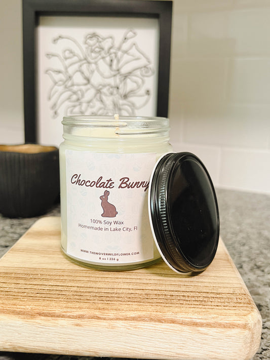 Chocolate Bunny - 8 oz Candle