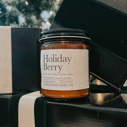 Holiday Berry - 8 oz Candle