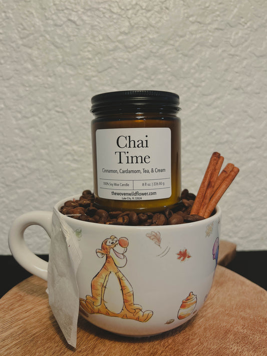 Chai Time - 8 oz Candle