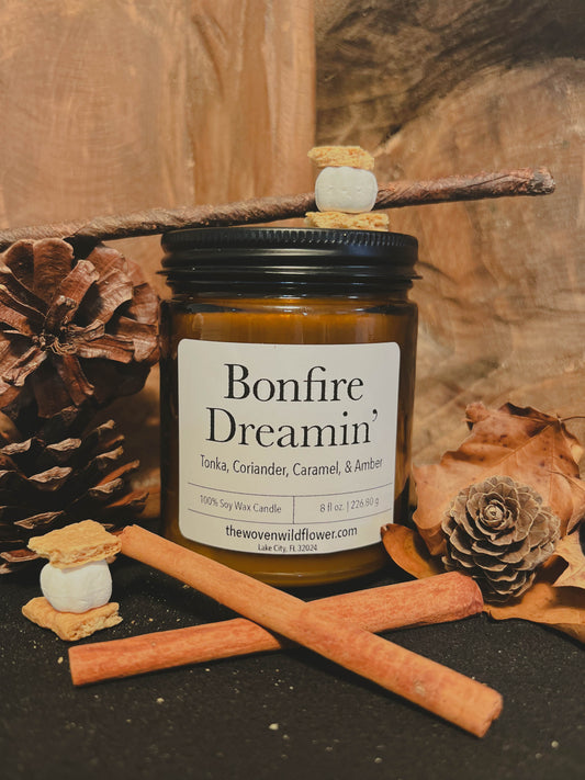 Bonfire Dreamin’ - 8 oz Candle