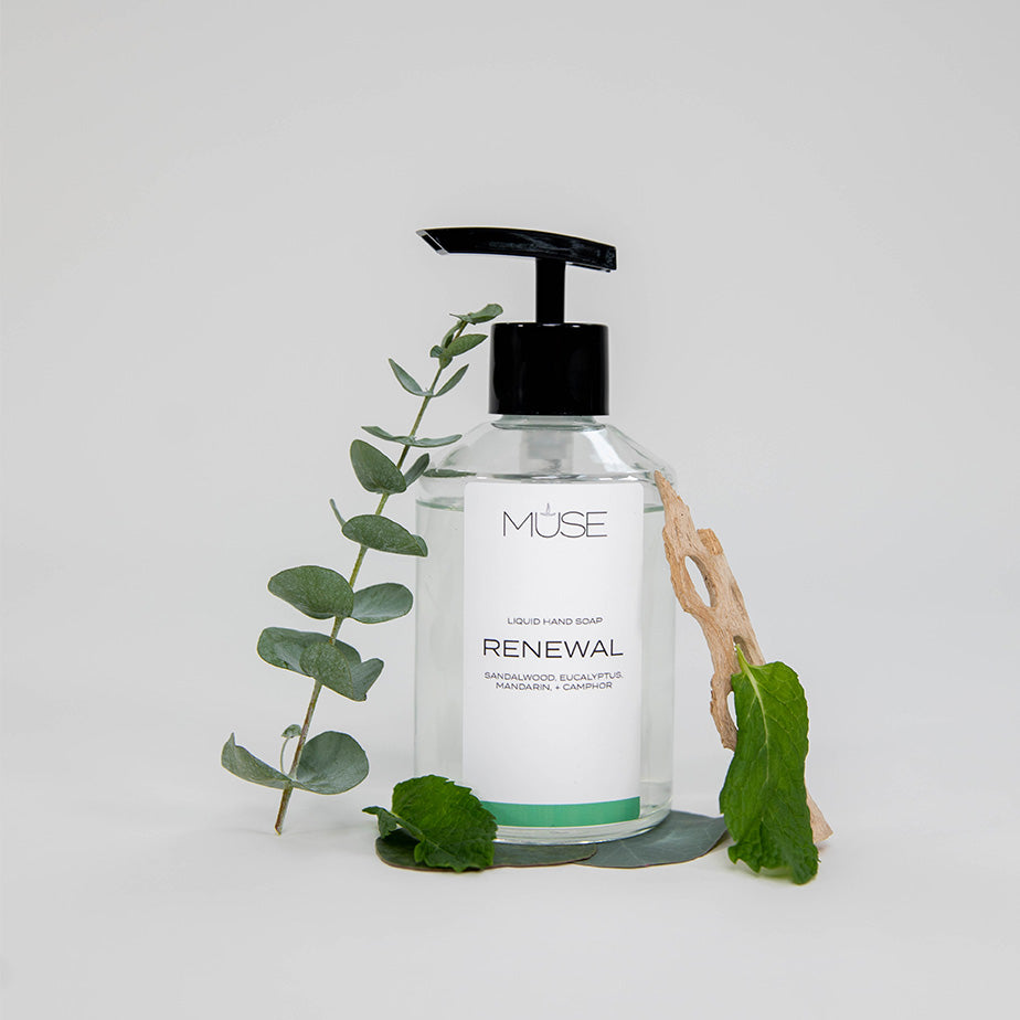 Renewal - Liquid Hand Soap Glass Bottle 10 oz