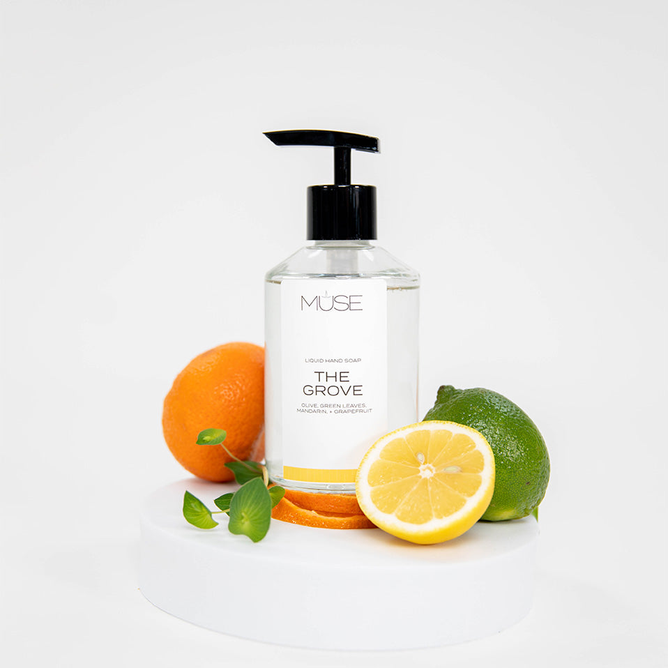 The Grove - Liquid Hand Soap Glass Bottle 10 oz