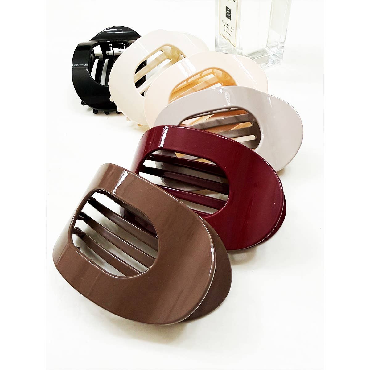 Glossy French Concord Hair Clips