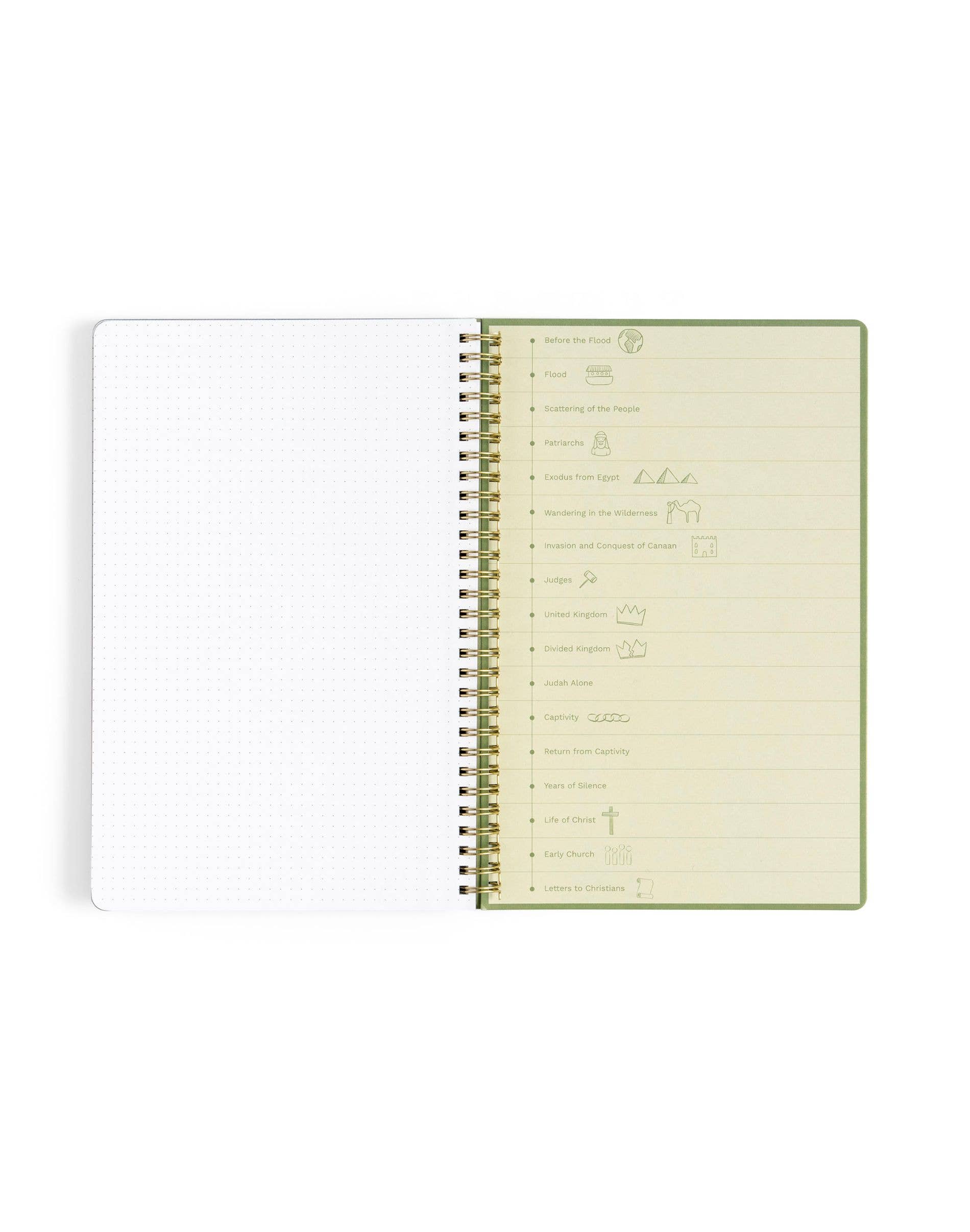 Olive Church Notes Bible Reference Notebook with Maps