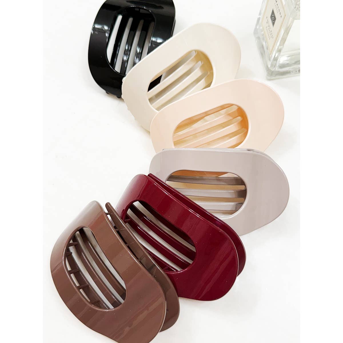 Glossy French Concord Hair Clips