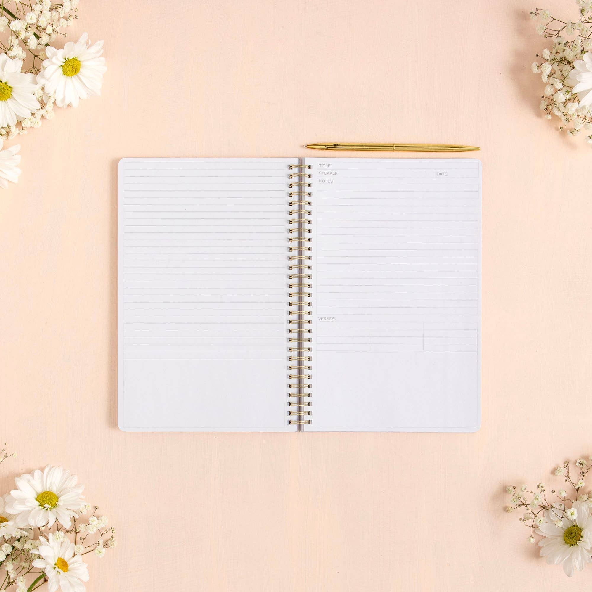 Lilac Church Notes Bible Reference Notebook with Maps