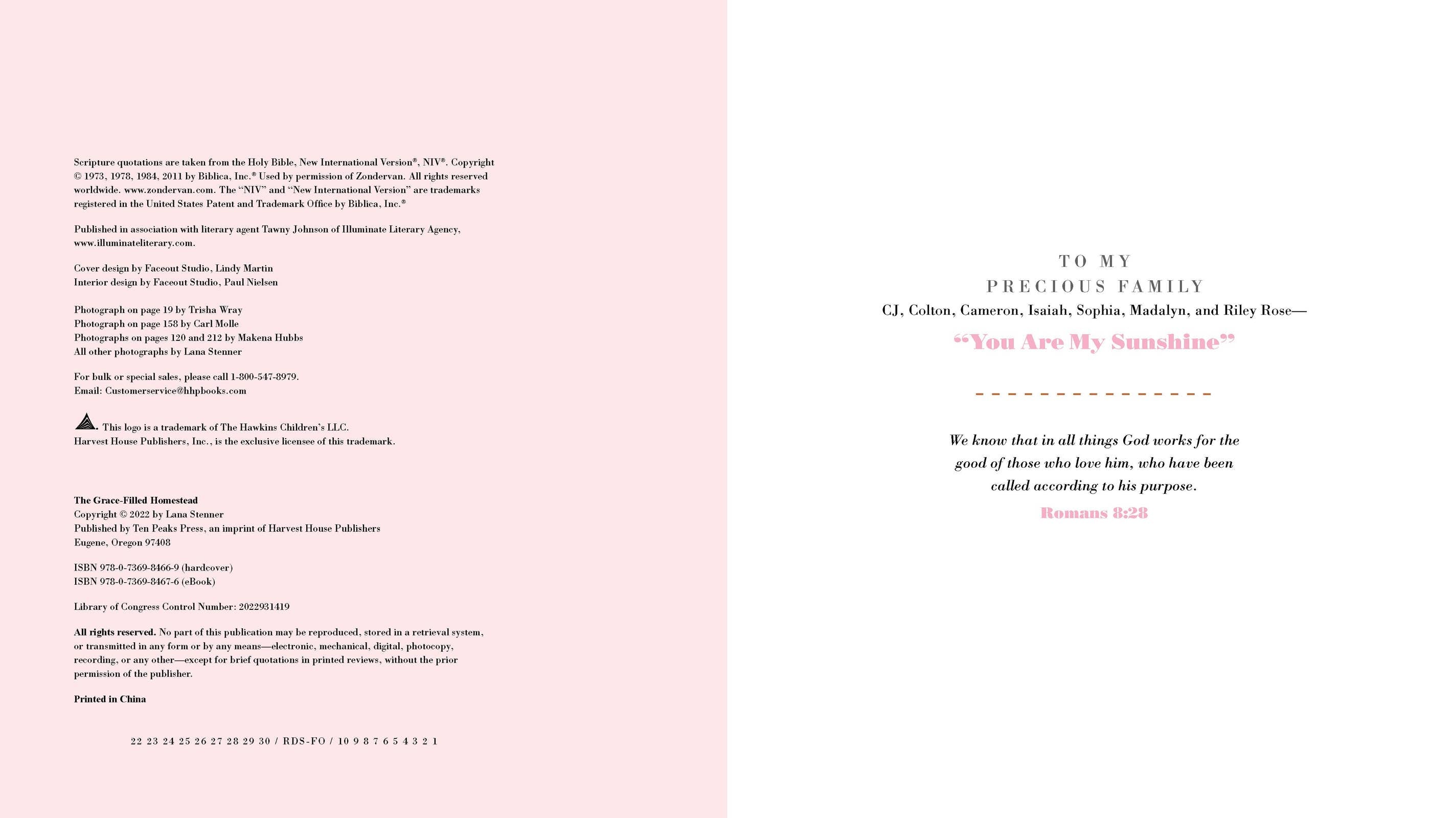 The Grace-Filled Homestead: Hardcover / English