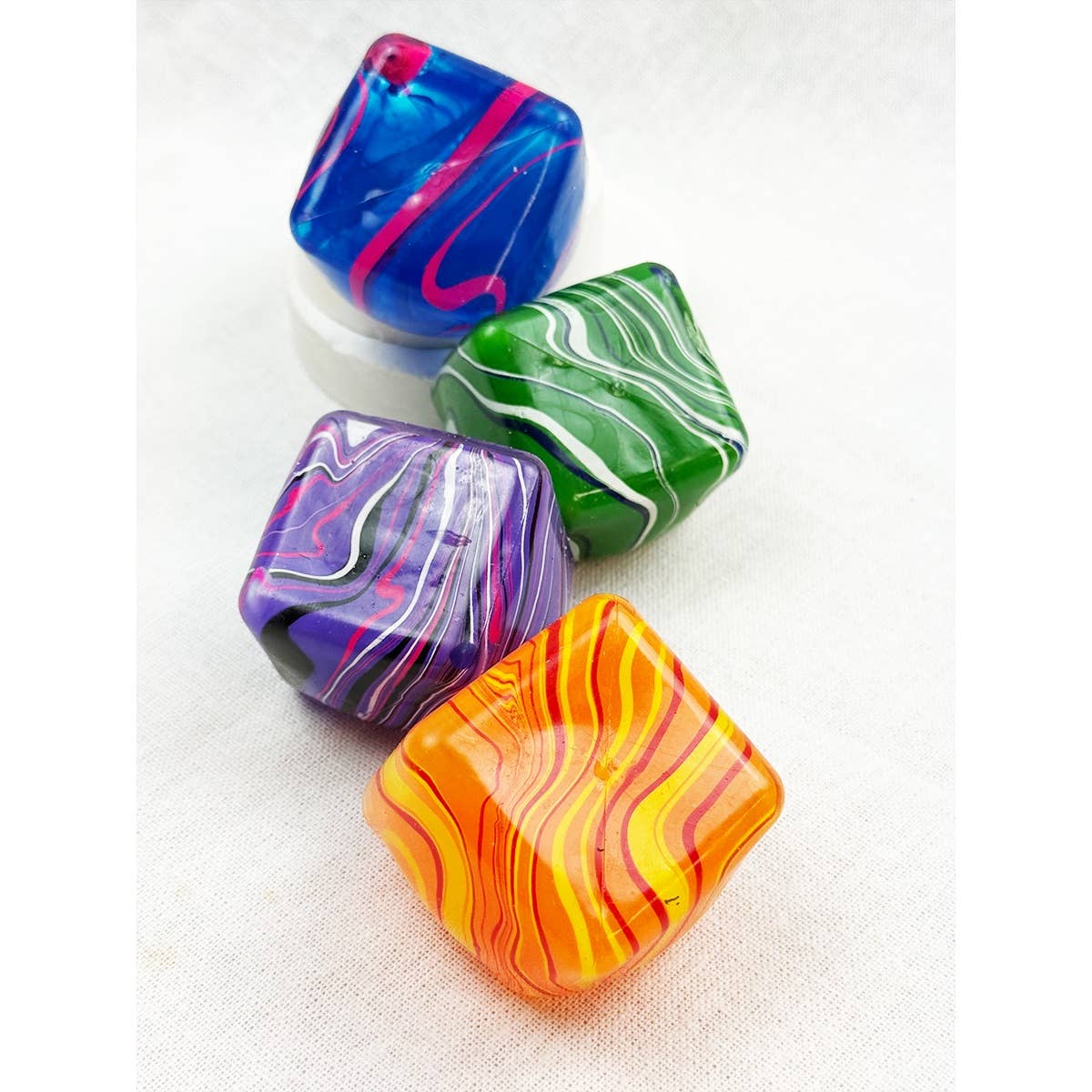 Marble Squeeze Cube Squishy