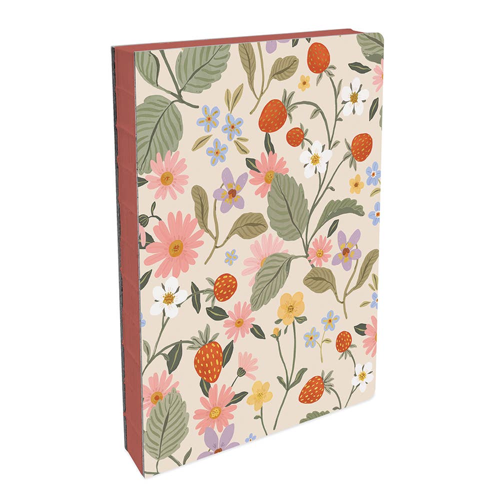 Blossoming Berries Medium Coptic - Bound Journal