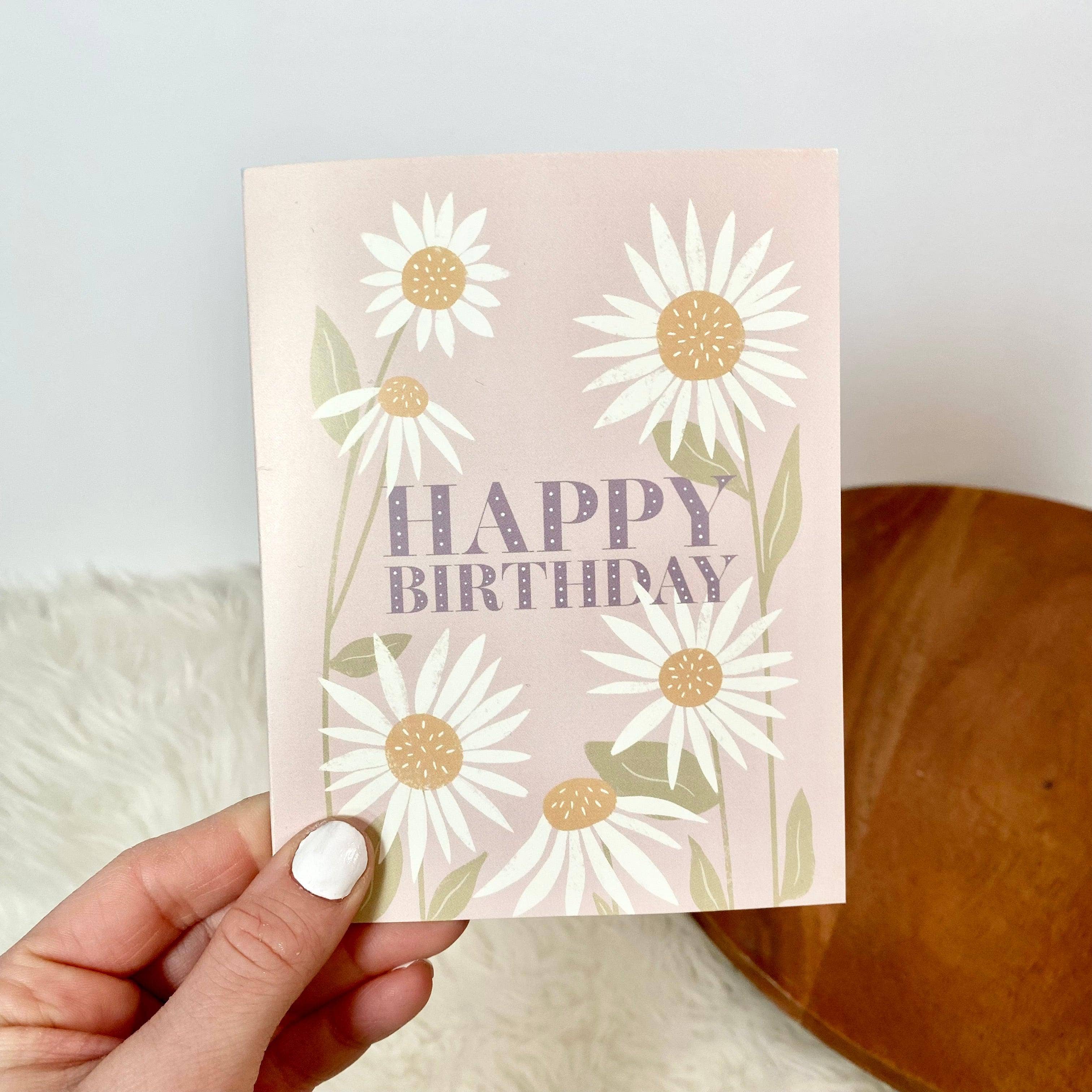 Happy Birthday Daisy Birthday Card