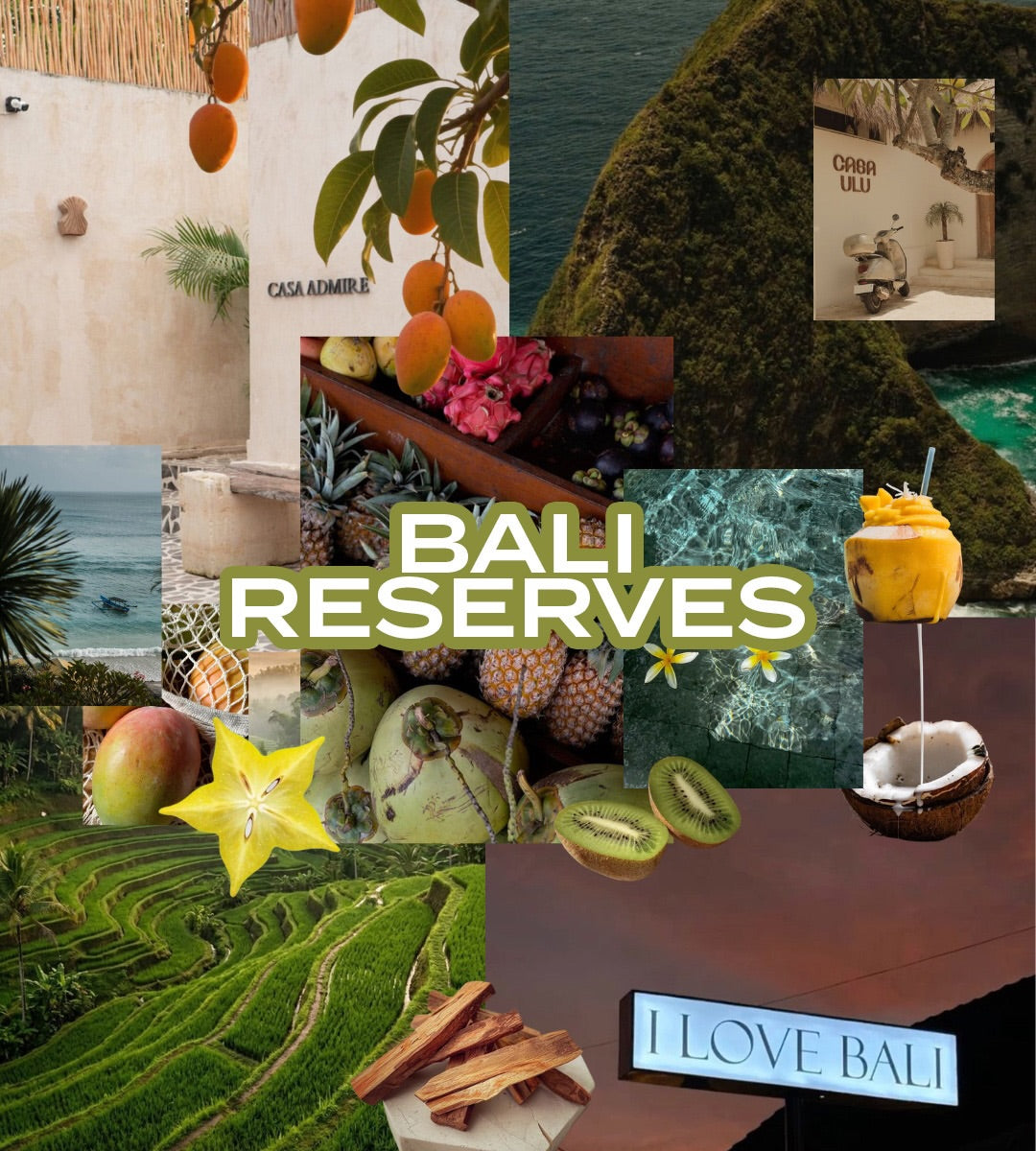 Bali Reserves - Hanging Car Freshener