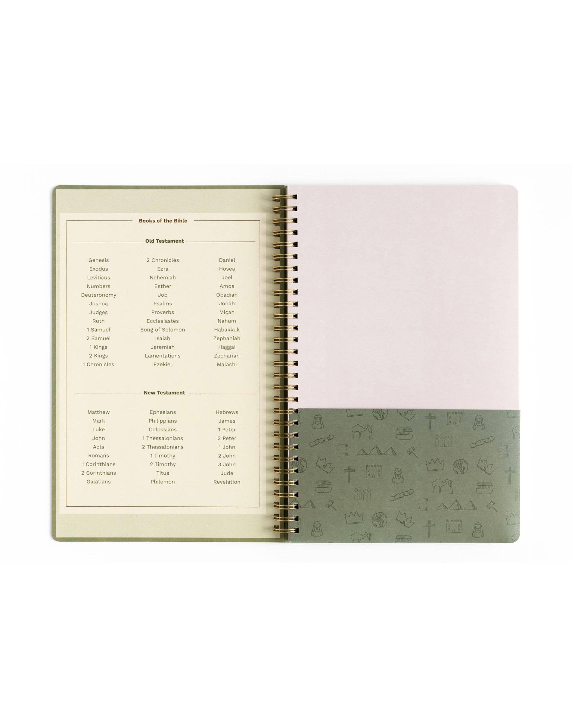 Olive Church Notes Bible Reference Notebook with Maps
