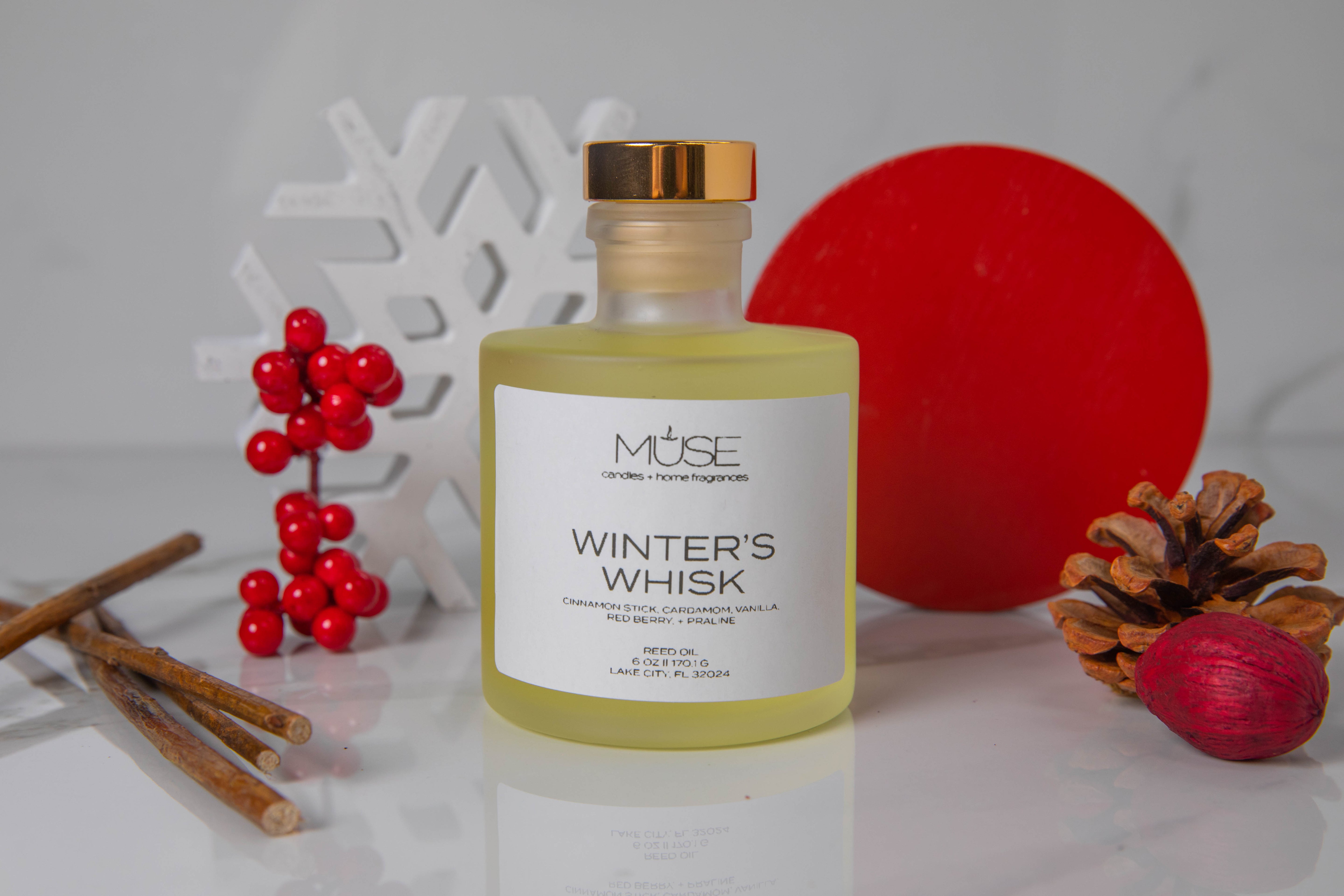 Winter's Whisk - Reed Diffuser