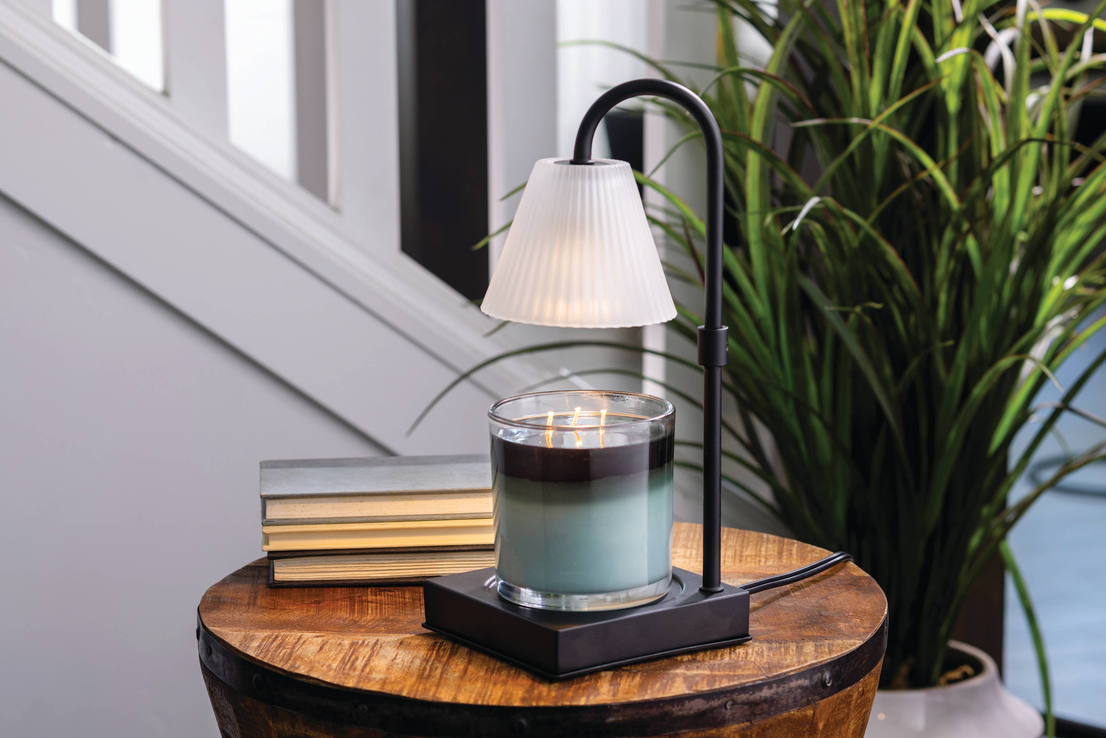 Lumiere Candle Warmer Lamp Black