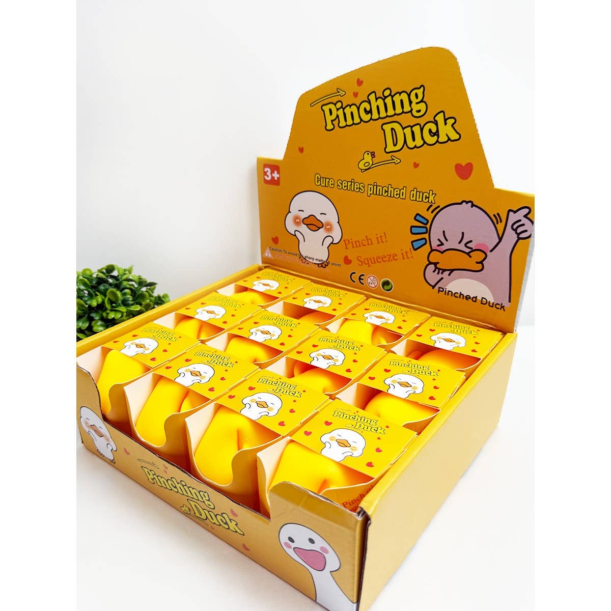 Super Soft Duck Squishy: YELLOW / ONE SIZE(12)