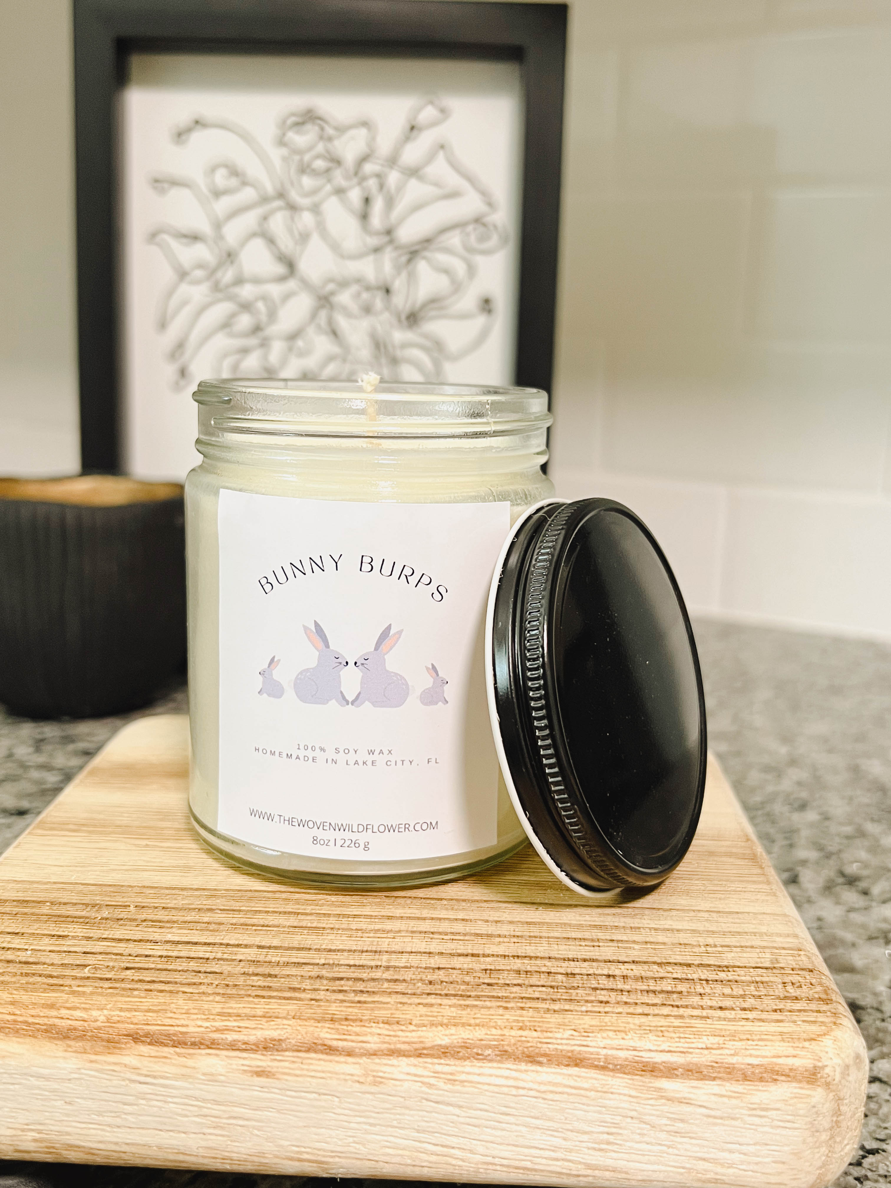 Bunny Burps - 8 oz Candle