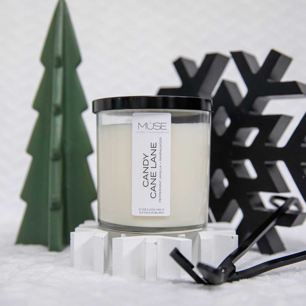 Candy Cane Lane - Soy Wax Candle