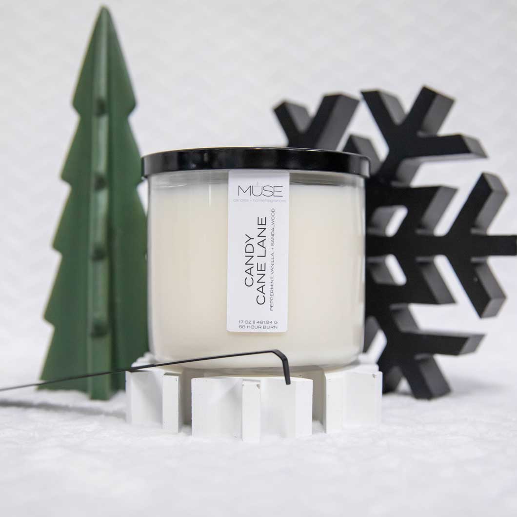 Candy Cane Lane - Soy Wax Candle