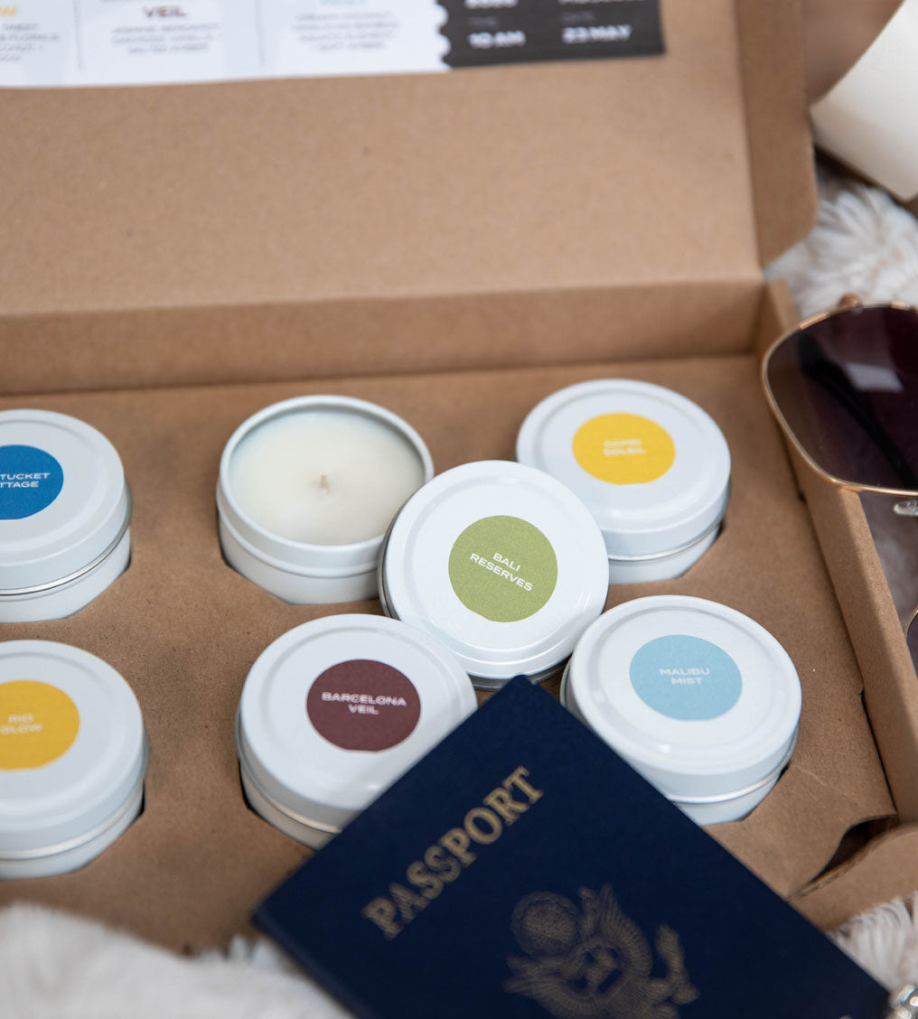 Getaway Collection Discovery Box | Set of 6 2 oz Tins