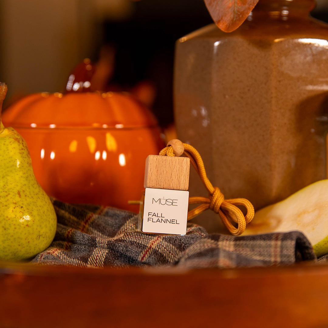 Fall Flannel - Hanging Car Freshener