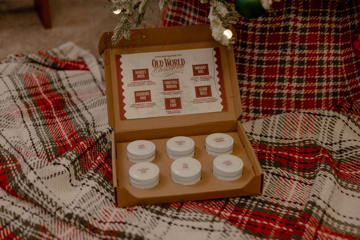 Old World Christmas Collection Discovery Box | Set of 6 2 oz Tins