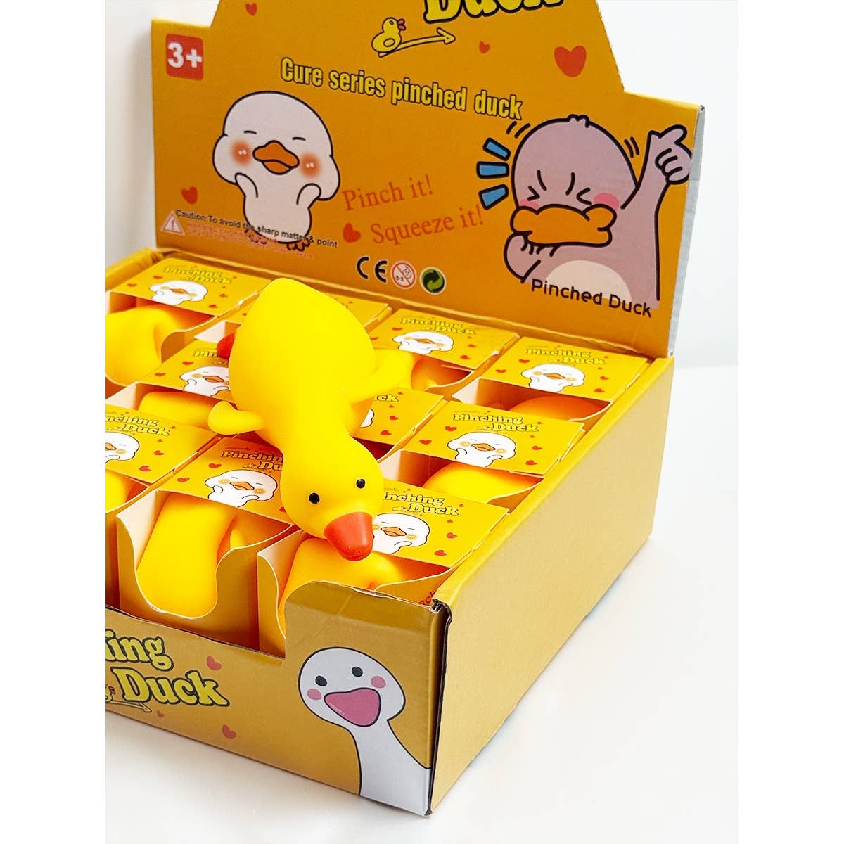 Super Soft Duck Squishy: YELLOW / ONE SIZE(12)