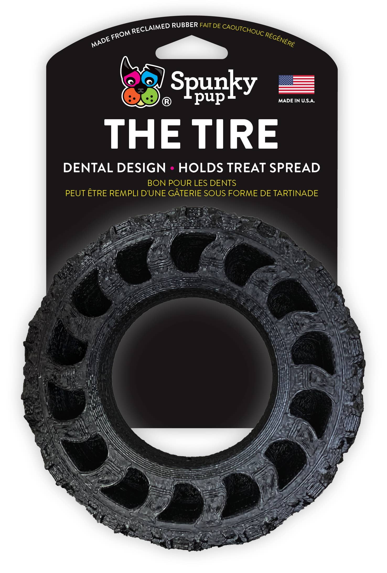 The Tire - Reclaimed Rubber Toy - MADE IN THE USA: Small