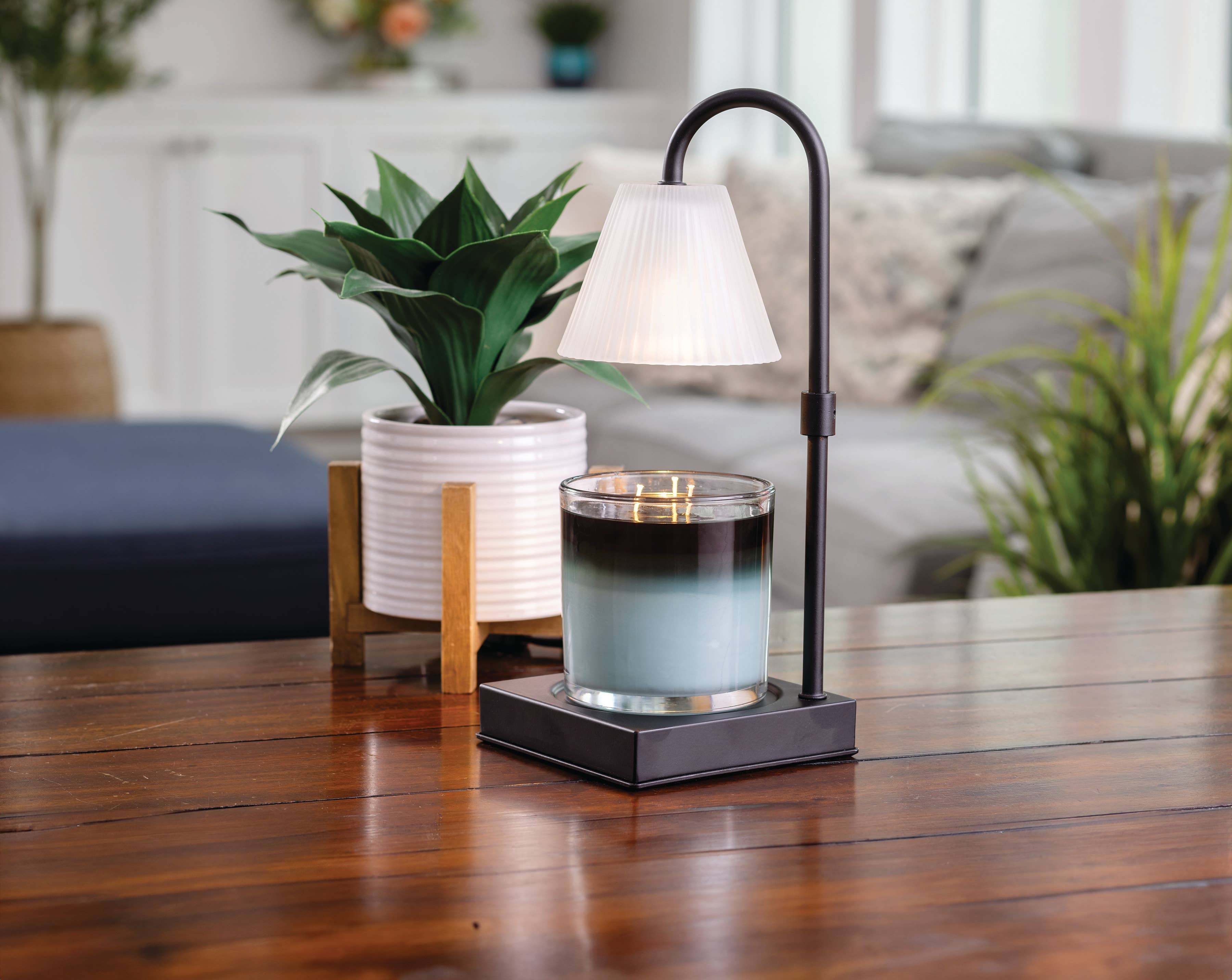 Lumiere Candle Warmer Lamp Black