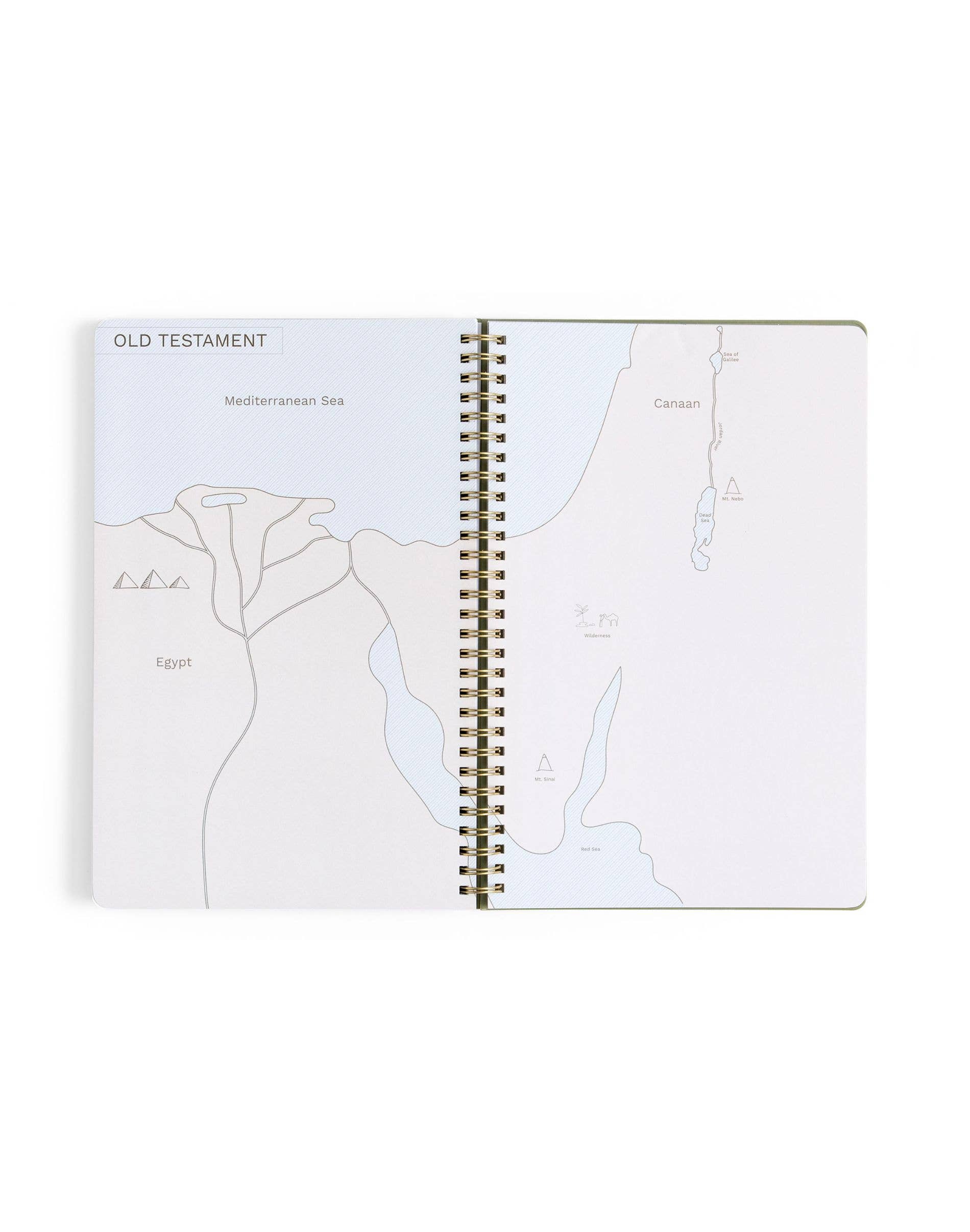 Olive Church Notes Bible Reference Notebook with Maps