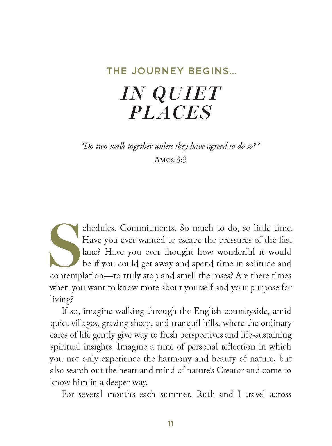 Meeting God in Quiet Places: Hardcover / English