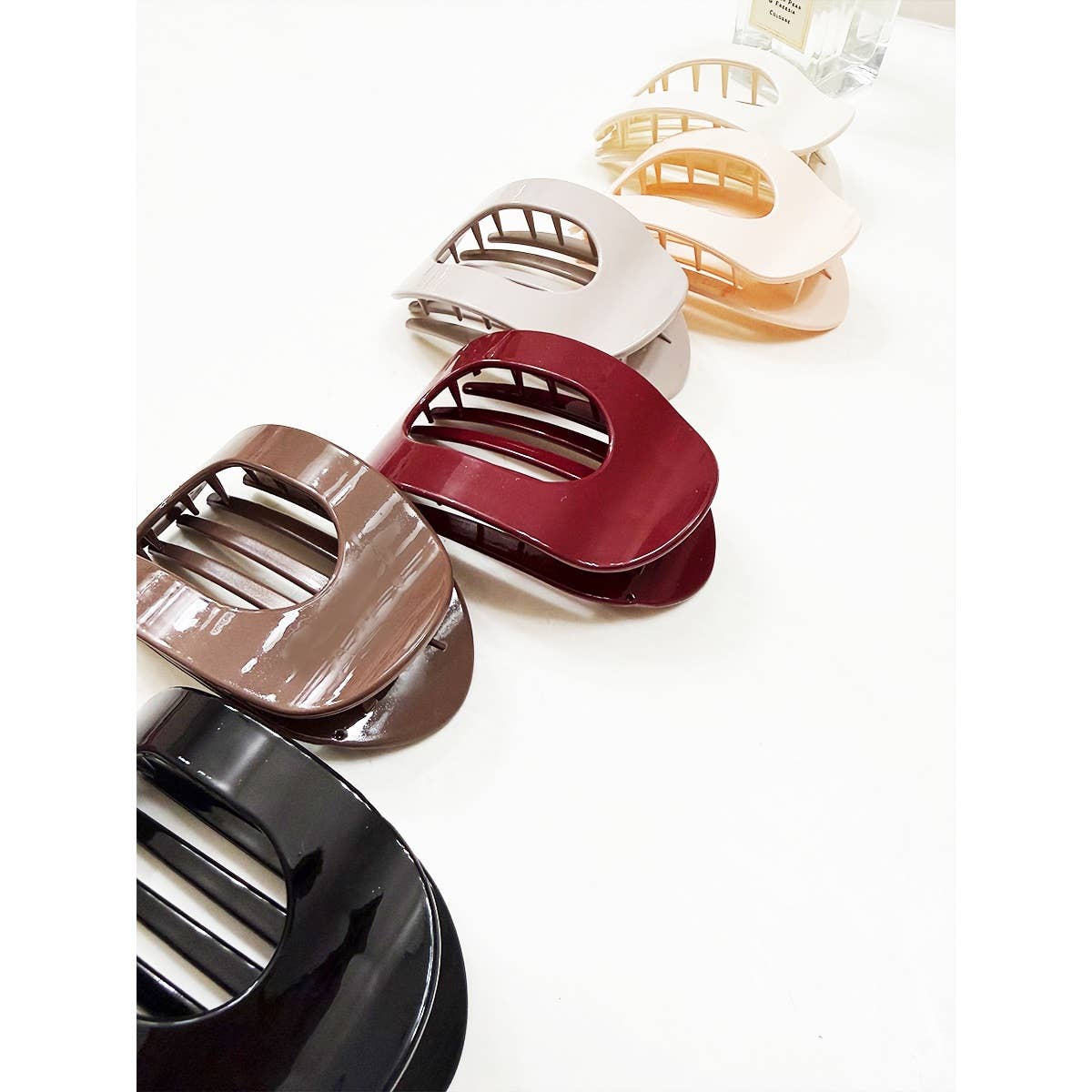 Glossy French Concord Hair Clips